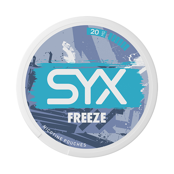 SYX Freeze Extra Strong – Icy Mint Nicotine Pouches with Maximum Power