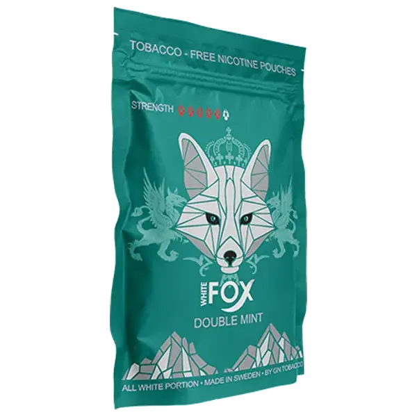 White Fox Double Mint Soft Pack Snusi.net