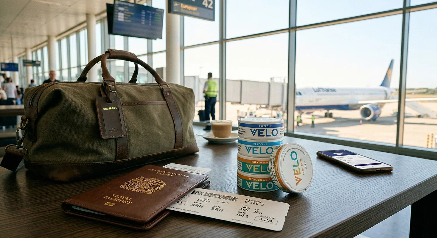 Traveling with nicotine pouches in 2026 summer flight and country rules guide
