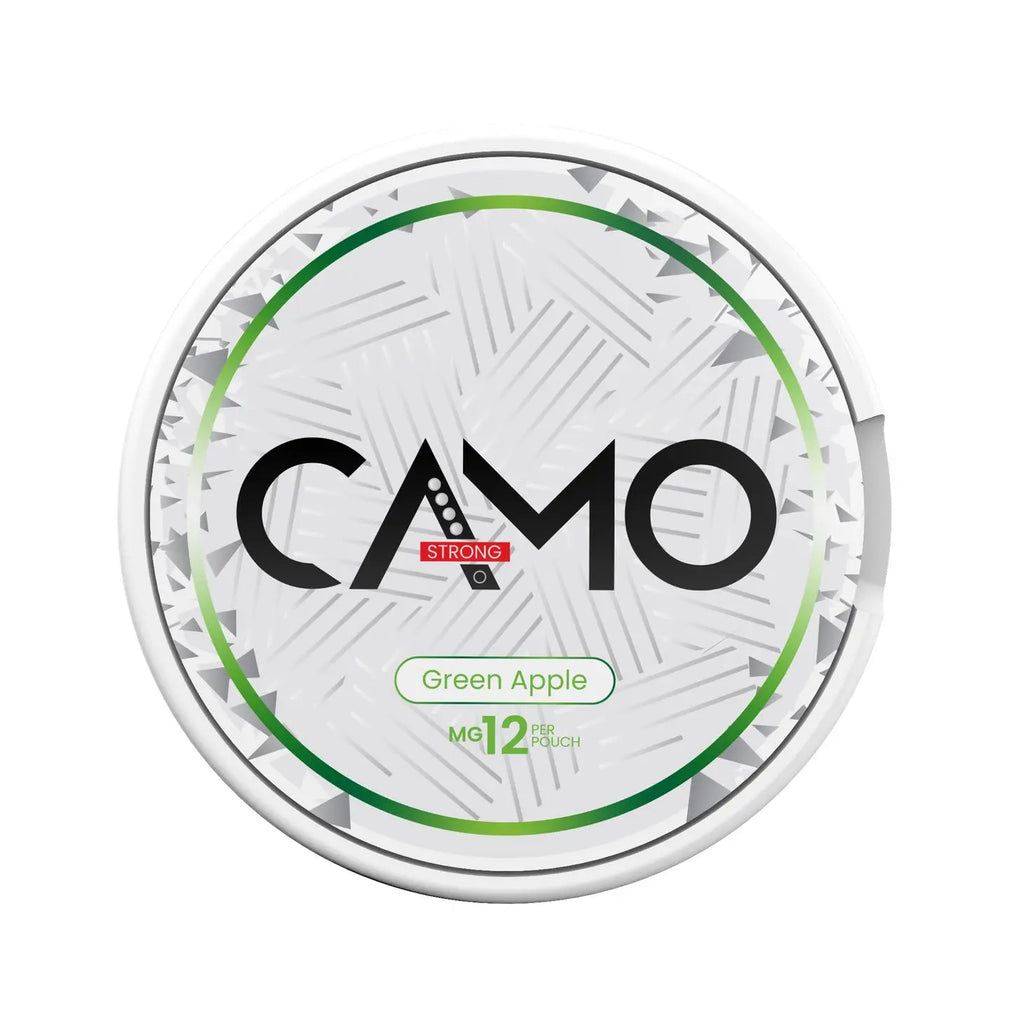 CAMO - Green Apple 12mg Snusi.net