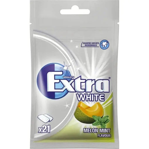 Extra White Melon Mint Chewing gum Snusi.net