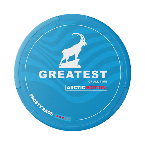GREATEST Arctic Edition – Frosty Range
Extra Strong Mint &amp; Menthol Nicotine Pouches