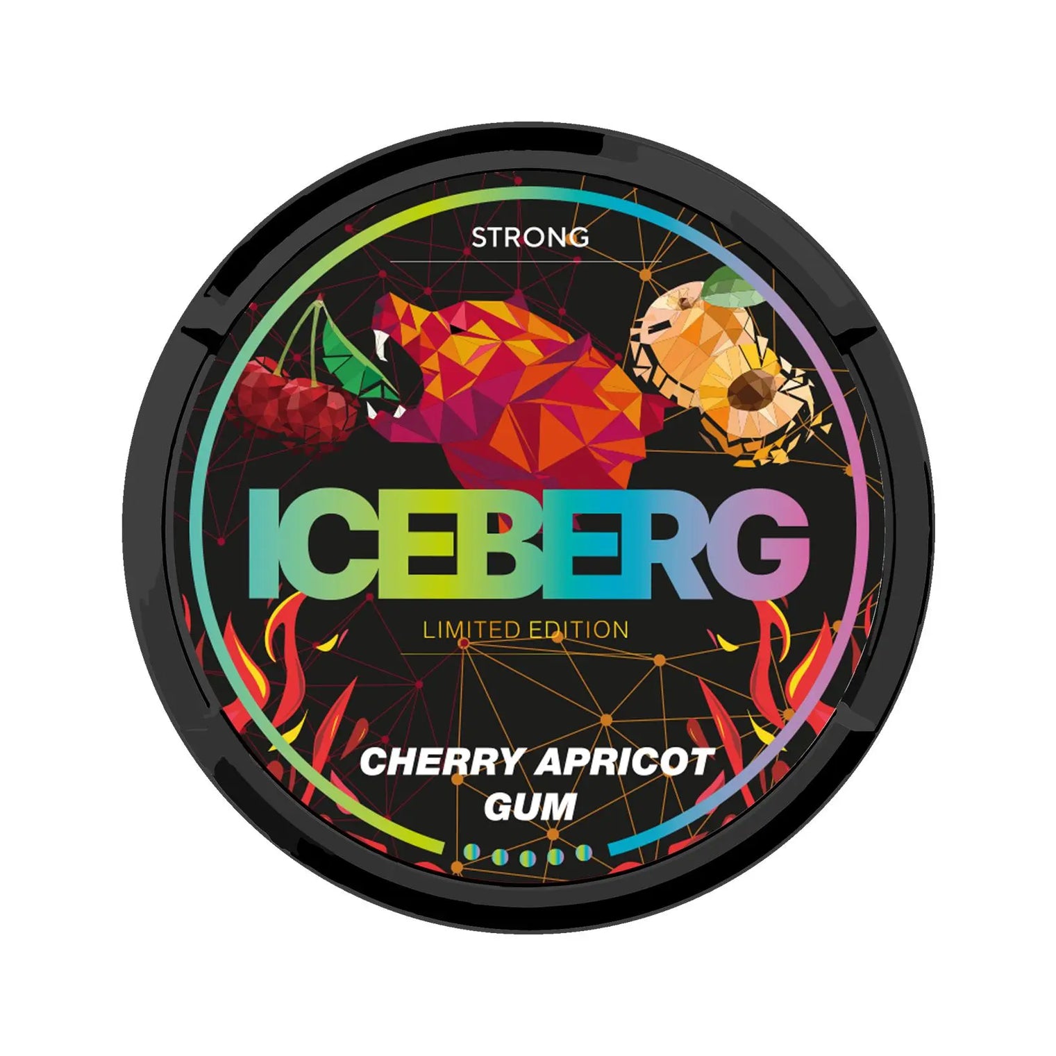 ICEBERG Cherry apricot gum Snusi.net