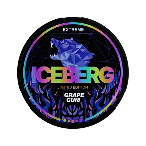 Iceberg Grape Gum Snusi.net