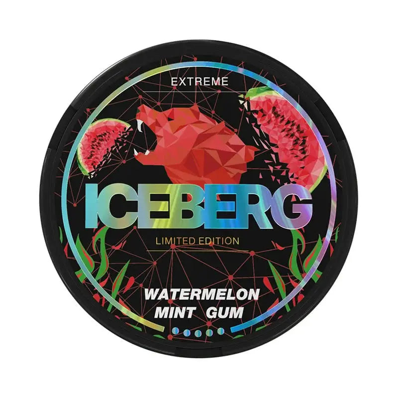 Iceberg Watermelon Mint gum Snusi.net