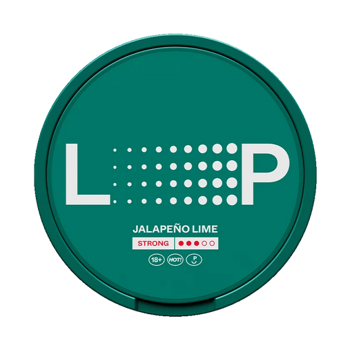 LOOP Jalapeño Lime Strong Nicotine Pouches | 8.9 mg/pouch