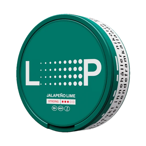 LOOP Jalapeno Lime Strong Nicotine Pouches | 8.9 mg/pouch snusi.net