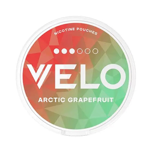"VELO Arctic Grapefruit – slim nicotine pouches with grapefruit and peppermint, 10mg nicotine"