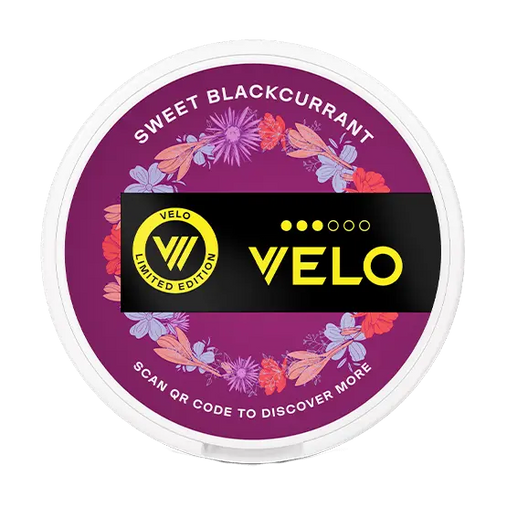 VELO Sweet Blackcurrant Limited Edition Snusi.net