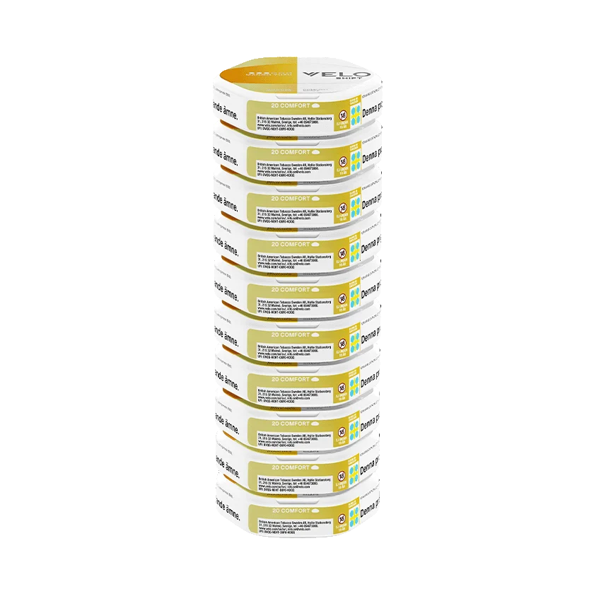 VELO Shift Mango Yuzu 8mg Nicotine Pouches roll 10cans