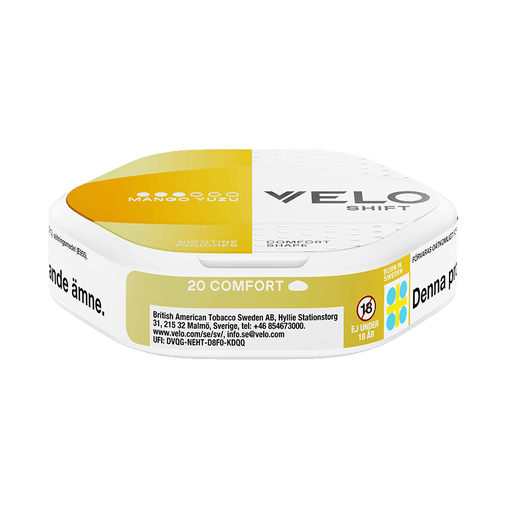 VELO Shift Mango Yuzu 8mg Sachets de Nicotine snusi.net