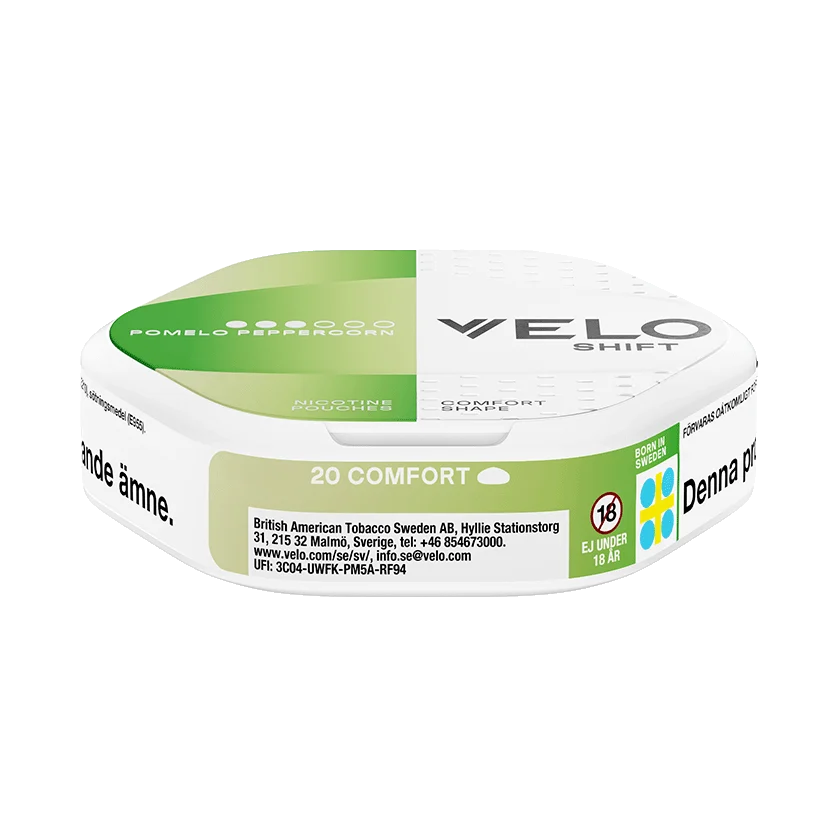 VELO Shift Pomelo Peppercorn 8mg Nicotine Pouches 1 can snusi.net