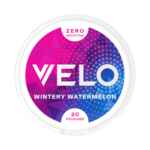 VELO Wintery Watermelon Zero – Nicotine-Free Slim Pouches with Watermelon , Peppermint