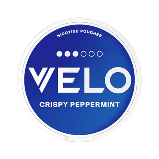 velo-crispy-peppermint nicotine pouches - snusi.net