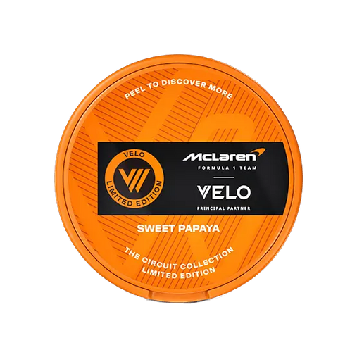 Velo Mclaren Sweet Papaya Snusi.net