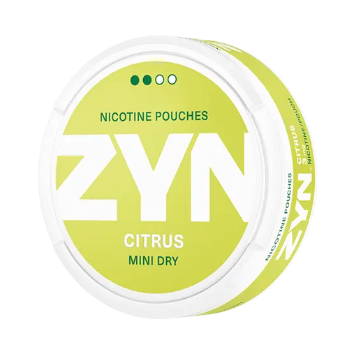 ZYN Citrus Mini Dry 3mg Snusi.net