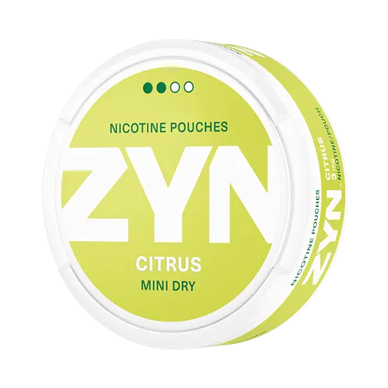 ZYN Citrus Mini Dry 3mg Snusi.net