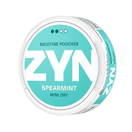 ZYN Spearmint Mini Dry 3mg Snusi.net