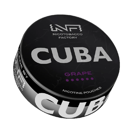 CUBA Black Grape Nicotine Pouches | 66 mg-g Grape