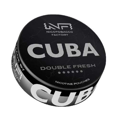 CUBA Black Double Fresh Nicotine Pouches | 43 mg Mint