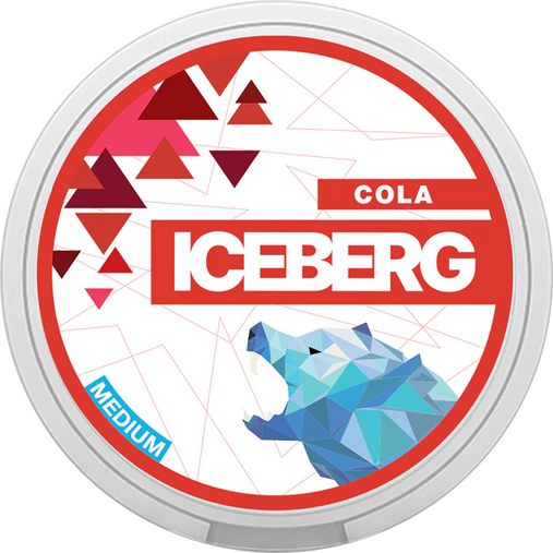 ICEBERG Cola 12mg – Strong Cola Nicotine Pouches