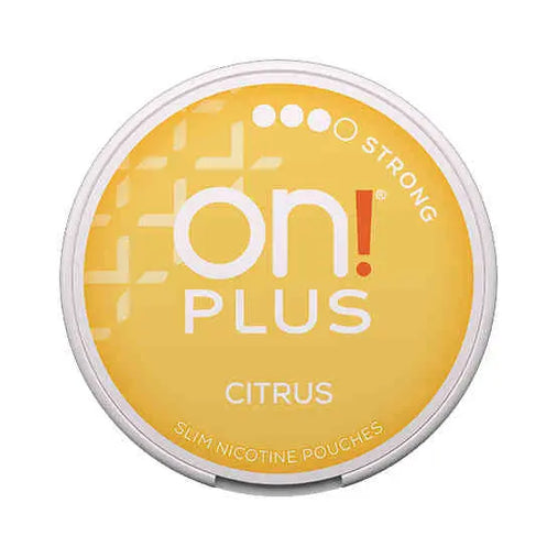 on! PLUS Citrus 9mg Snusi.net