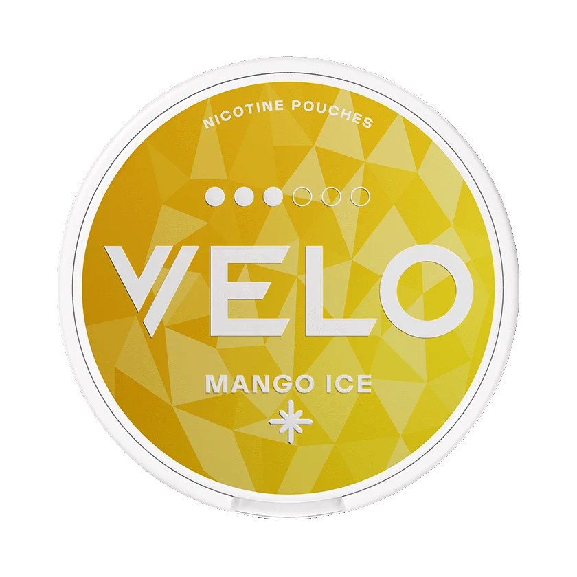 VELO Mango Ice Slim Nicotine Pouches – Mango & Menthol, 8mg