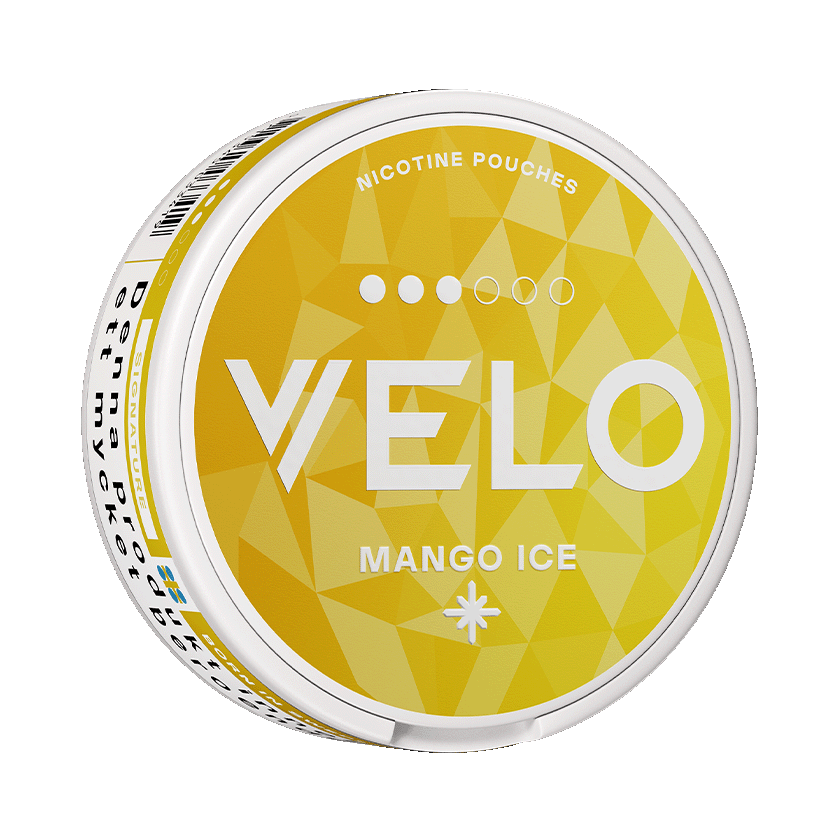 VELO Mango Ice Slim Nicotine Pouches – Mango & Menthol, 8mg