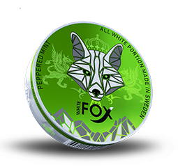 White Fox Peppered Mint Slim – Extra Strong Nicotine with a Bold, Spicy Twist