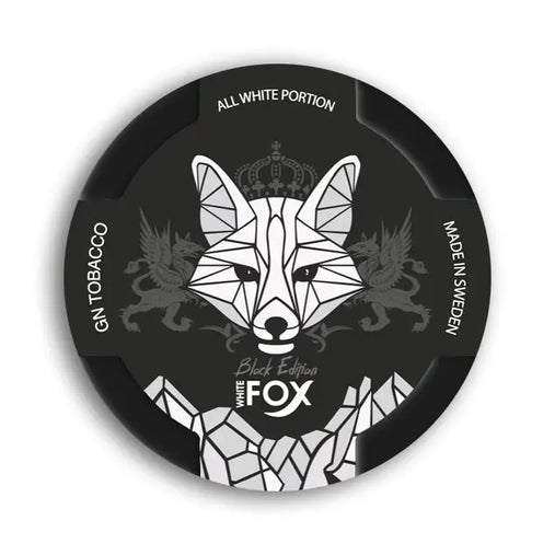 White Fox Black Slim All White Snusi.net